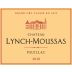 Chateau Lynch-Moussas 2010 Front Label