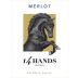 14 Hands Merlot 2020 Front Label