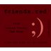 Pedroncelli friends.red 2018 Front Label