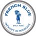 French Blue Cremant de Bordeaux Brut Rose Front Label