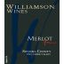 Williamson Wines Amour Merlot 2005 Front Label