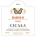 Aldo Conterno Barolo Cicala 2014 Front Label