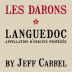 Jeff Carrel Languedoc Les Darons 2018 Front Label
