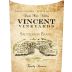 Vincent Vineyards 2012 Front Label
