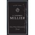 F. Stephen Millier Black Label Old Vine Zinfandel 2021 Front Label