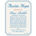 Austin Hope Reserve Cabernet Sauvignon 2021 Front Label