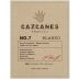 Cazcanes No. 7 Blanco Tequila Front Label