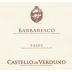 Castello di Verduno Barbaresco Faset 2001 Front Label