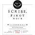 Scribe Carneros Pinot Noir 2018 Front Label