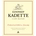 Kanonkop Kadette Cape Blend 2022 Front Label