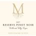 Montinore Estate Reserve Pinot Noir 2017 Front Label