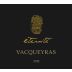 Vignerons des Caractere Vacqueyras Eternite 2012 Front Label