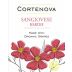 Cortenova Sangiovese 2021 Front Label