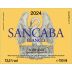 Sancaba Bianco 2024 Front Label