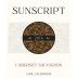 Sunscript Cabernet Sauvignon 2016 Front Label