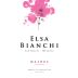 Elsa Bianchi Malbec 2018 Front Label
