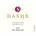 Dashe McFadden Farm Dry Riesling 2019 Front Label