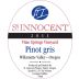 St. Innocent Vitae Springs Vineyard Pinot Gris 2011 Front Label