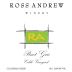 Ross Andrew Winery Celilo Vineyard Pinot Gris 2011 Front Label