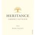Heritance Napa Valley Cabernet Sauvignon 2013 Front Label