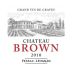 Chateau Brown 2010 Front Label