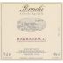 Ronchi Barbaresco 2004 Front Label