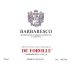 De Forville Barbaresco 2014 Front Label