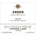 Evening Land Seven Springs Vineyard Anden Pinot Noir 2016 Front Label