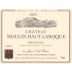 Chateau Moulin Haut Laroque 2003 Front Label