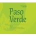 Paso Verde White Wine 2020 Front Label