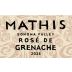 Peter Mathis Rose of Grenache 2025 Front Label