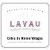 Lavau Cotes du Rhone Villages 2017 Front Label