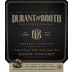Durant & Booth Bourbon Barrel Aged Cabernet Sauvignon 2020 Front Label