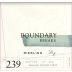 Boundary Breaks No. 239 Dry Riesling 2022 Front Label