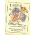 Lang & Reed Cabernet Franc 2018 Front Label