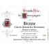 Paul Pernot Beaune Clos du Dessus Marconnets 2023 Front Label
