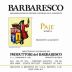 Produttori del Barbaresco Barbaresco Paje Riserva 2015 Front Label