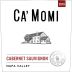 Ca' Momi Winery Cabernet Sauvignon 2019 Front Label