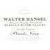 Walter Hansel Estate Vineyard Pinot Noir 2020 Front Label