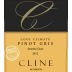 Cline Cool Climate Pinot Gris 2012 Front Label