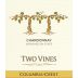 Two Vines Chardonnay 2015 Front Label