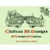 Chateau St. Georges 2015 Front Label