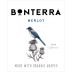 Bonterra Organically Grown Merlot 2022 Front Label