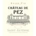 Chateau de Pez 2017 Front Label