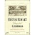 Chateau Rouget 1998 Front Label