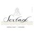Sextant Central Coast Zinfandel 2020 Front Label