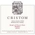 Cristom Estate Rose of Pinot Noir 2019 Front Label