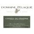Domaine Pelaquie Cotes du Rhone Blanc 2019 Front Label