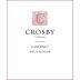 Crosby Cabernet Sauvignon 2012 Front Label