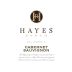 Hayes Ranch Cabernet Sauvignon 2018 Front Label